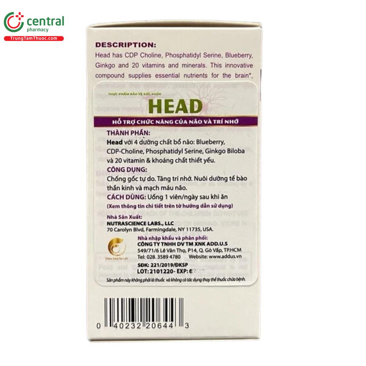 head nutrascience 4 H2741