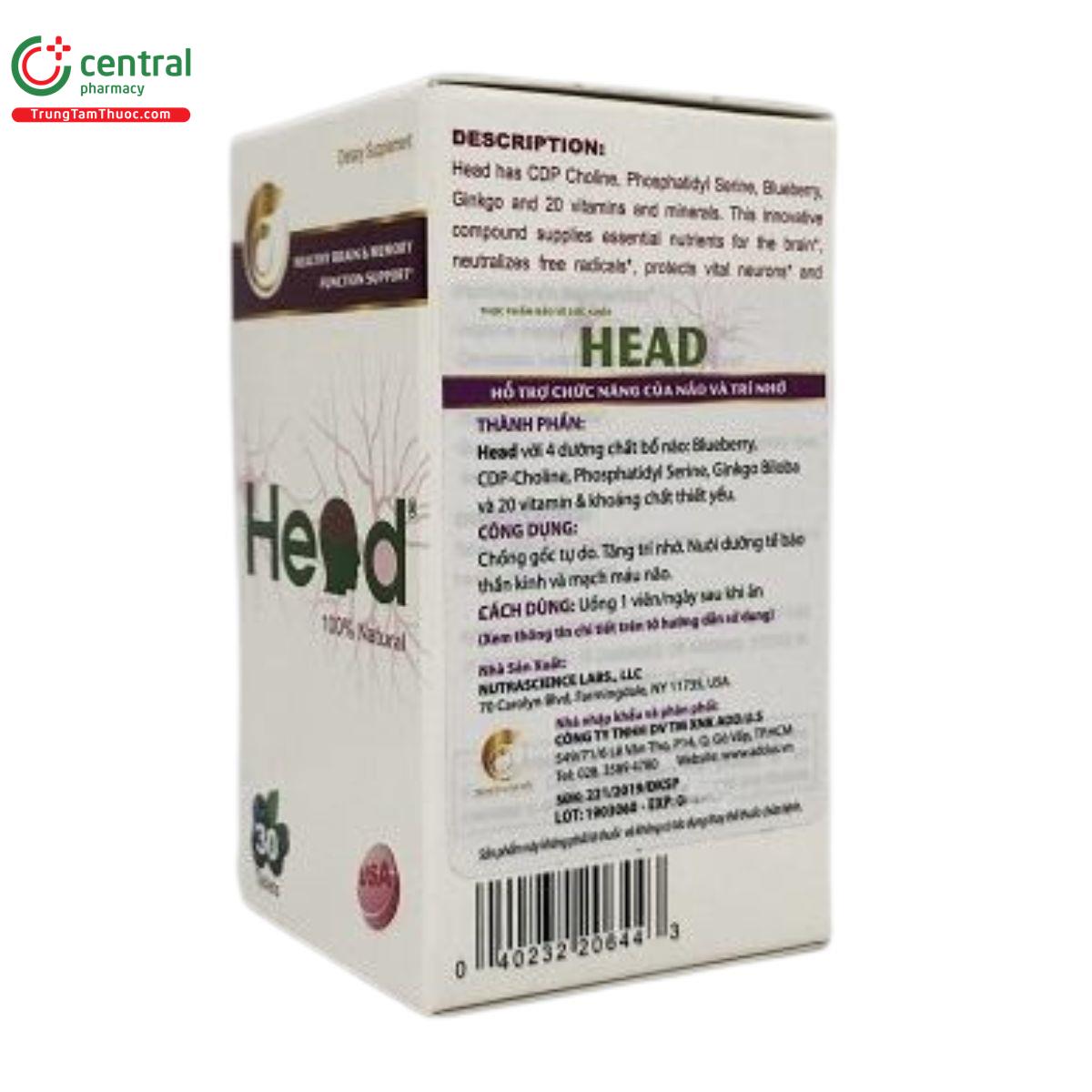 head nutrascience 5 T7162