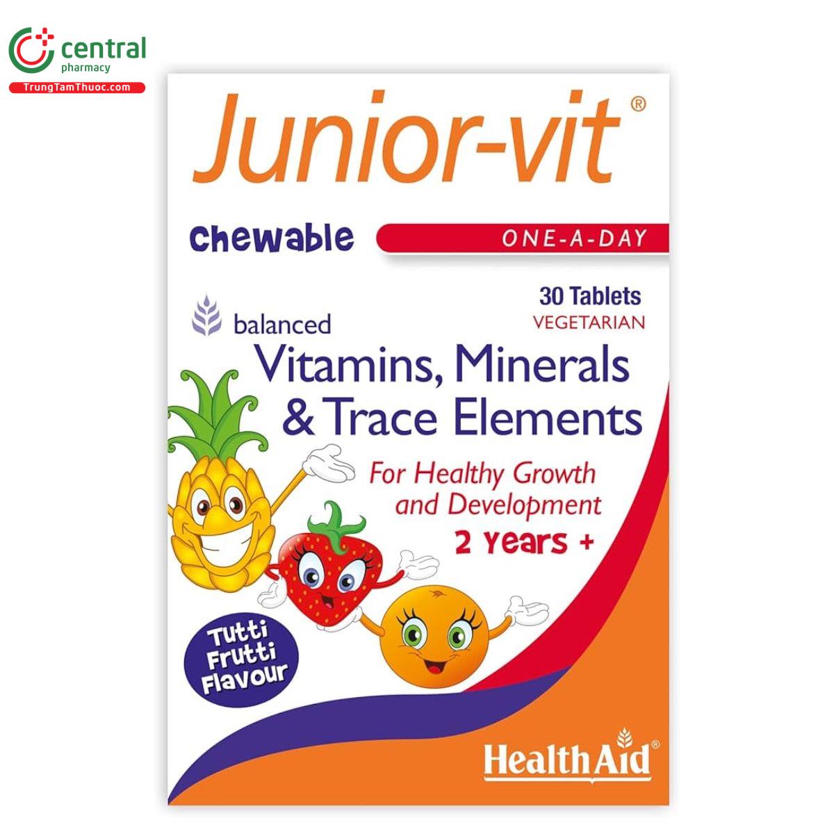 healthaid junior vit chewable 3 B0388