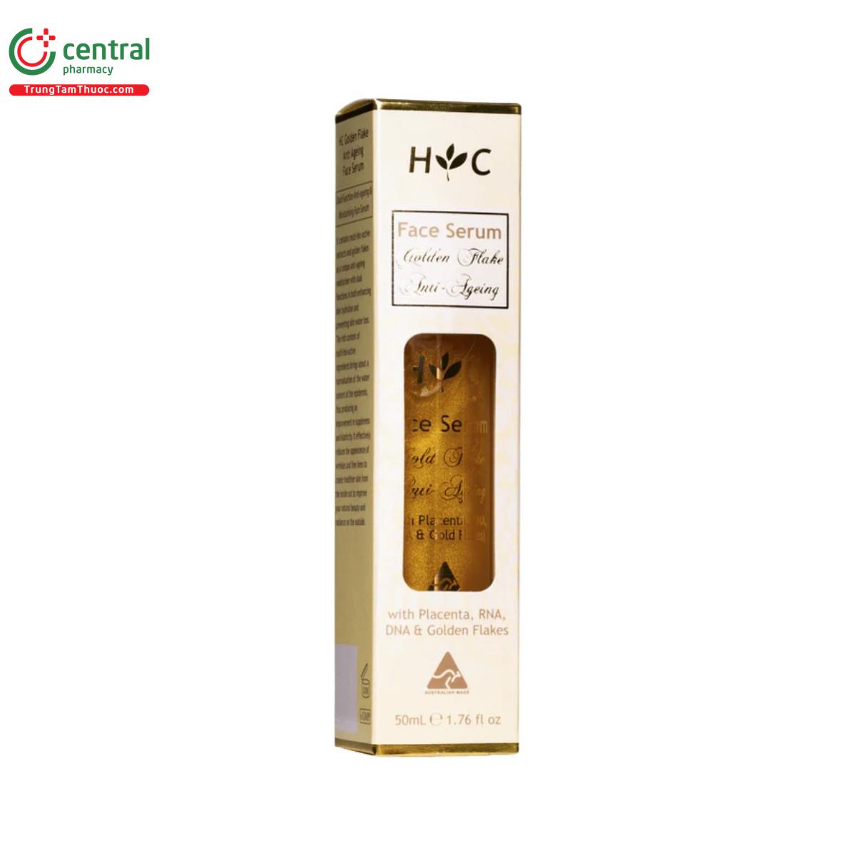 healthy care anti ageing gold flake face serum 5 F2542