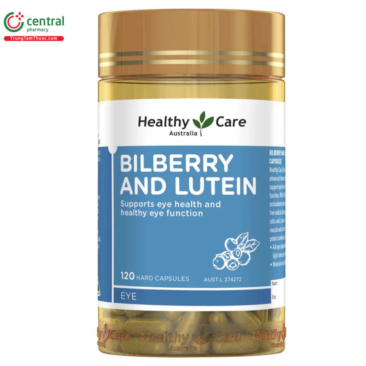 healthy care bilberry and lutein N5818