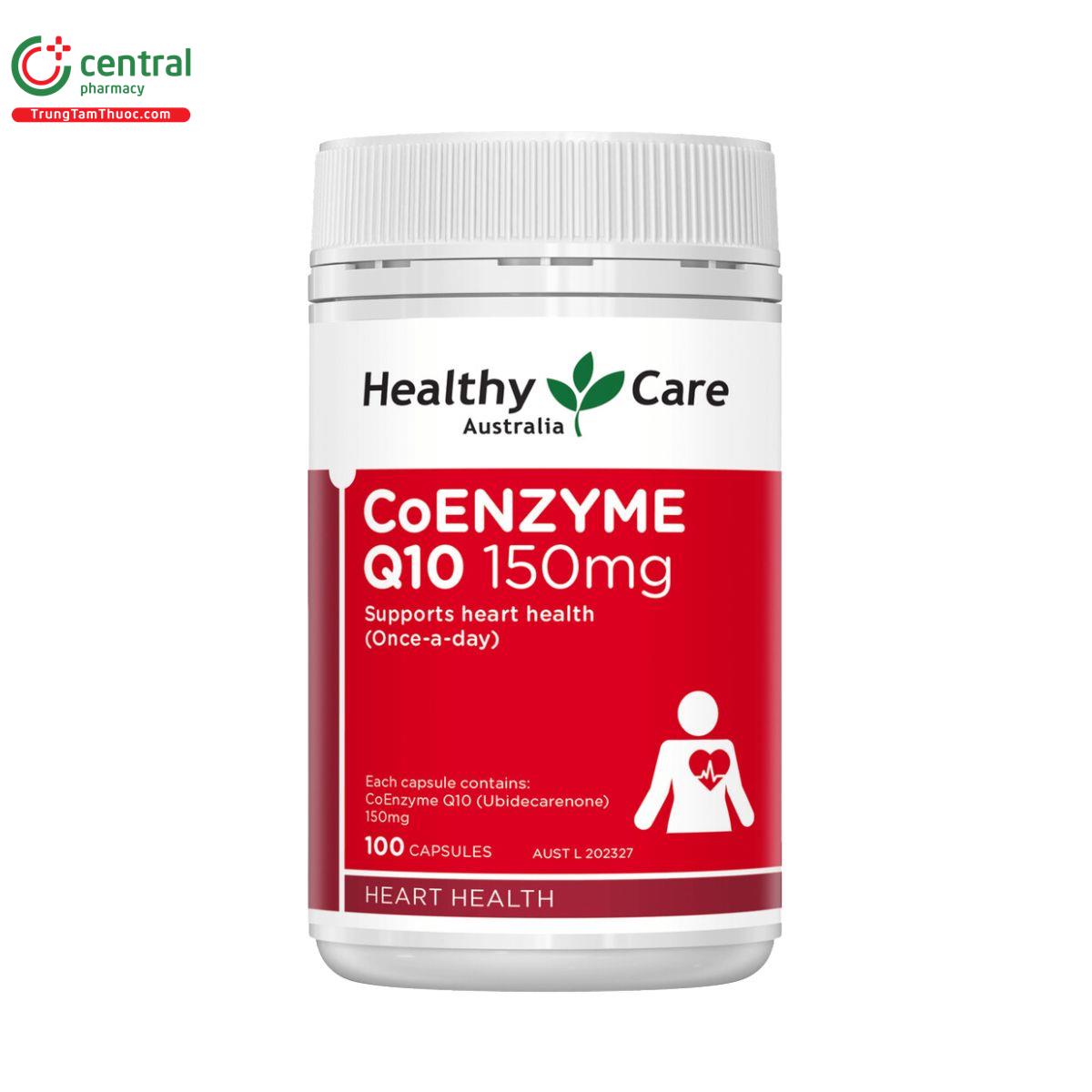 healthy care coenzyme q10 150mg 1 E1657