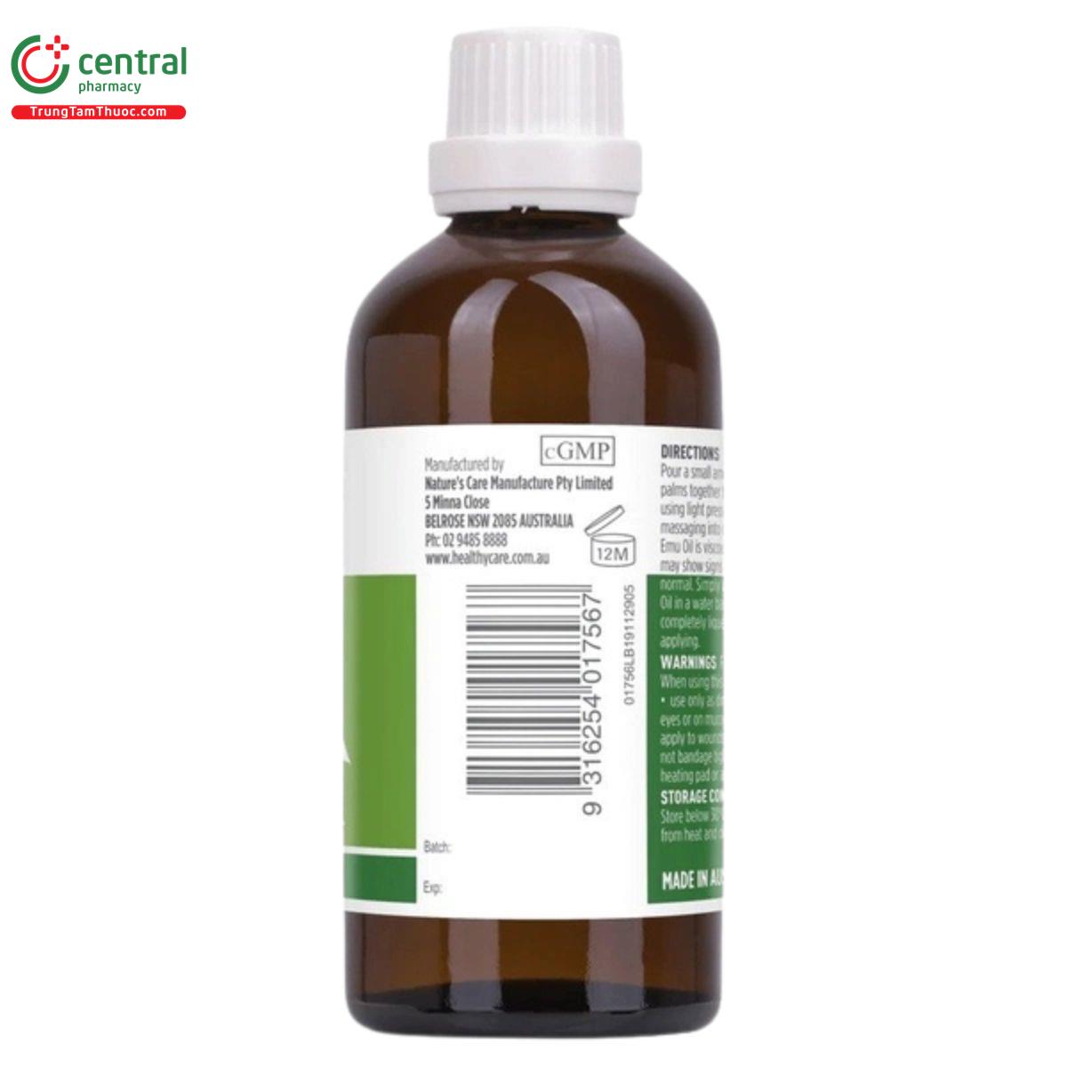 healthy care emu heat oil 1 T7403