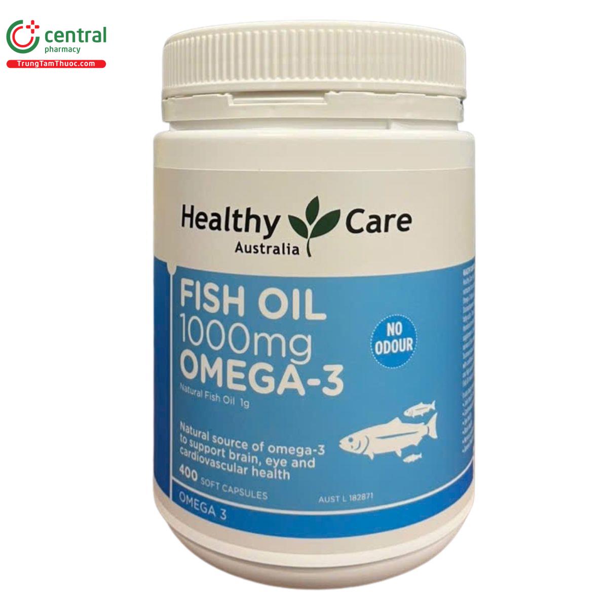 healthy care fish oil 1000mg omega 3 M4685