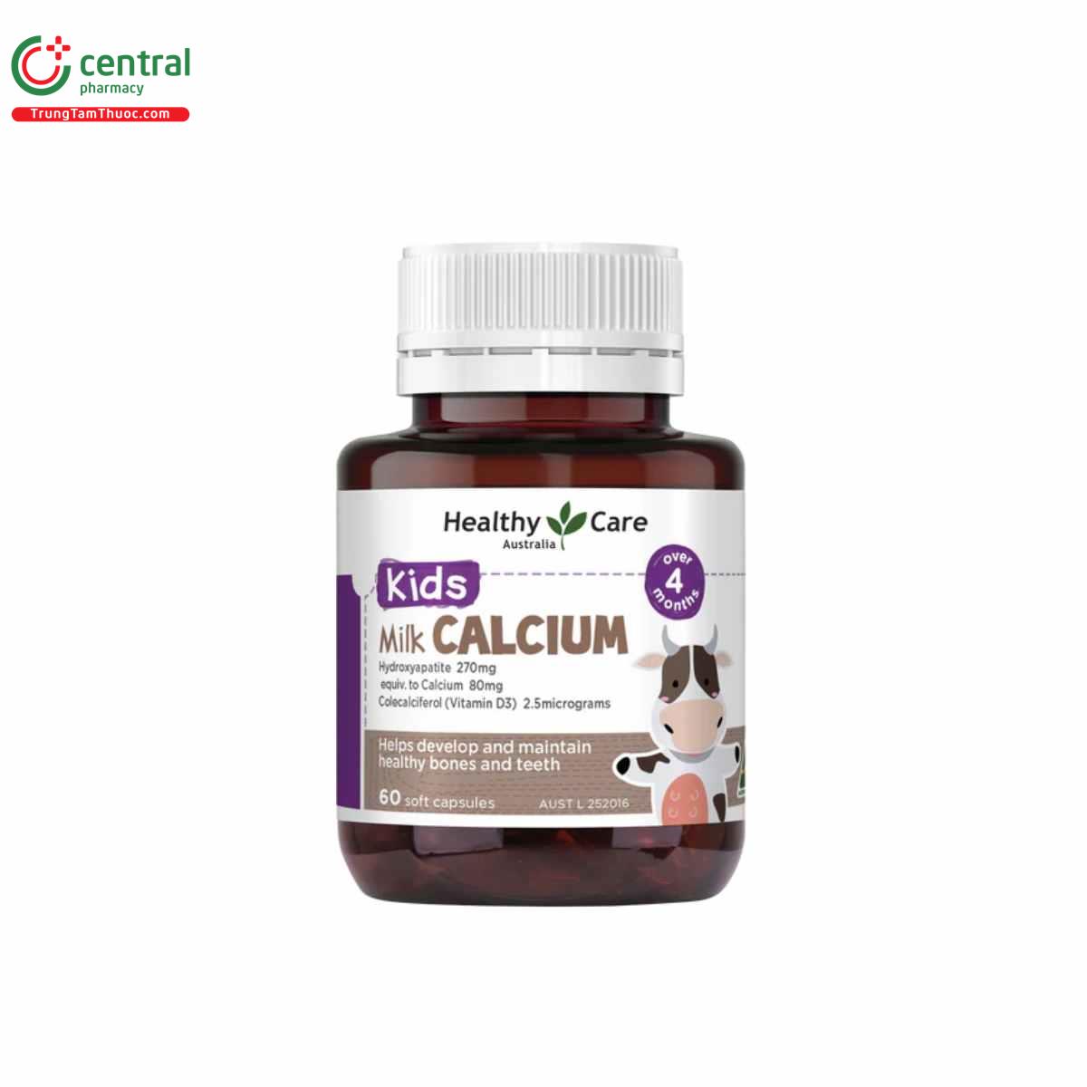 healthy care kids milk calcium 1 U8815