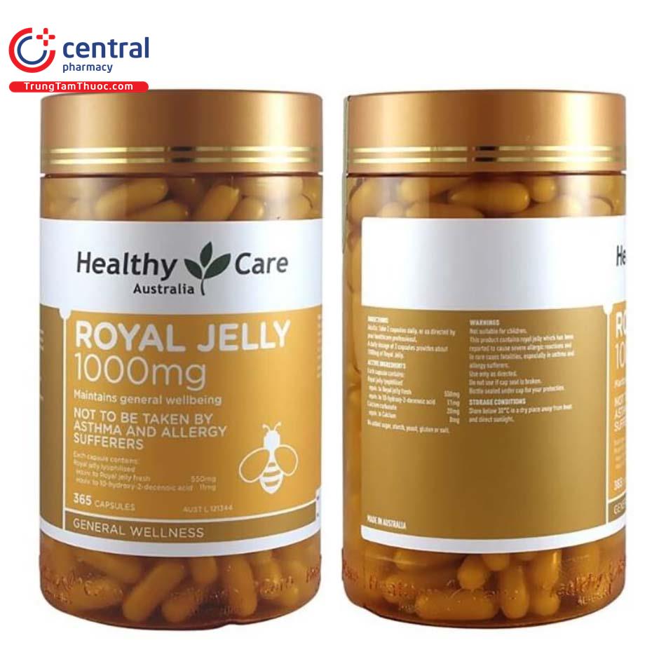 healthy care royal jelly 1000mg 2 M5124