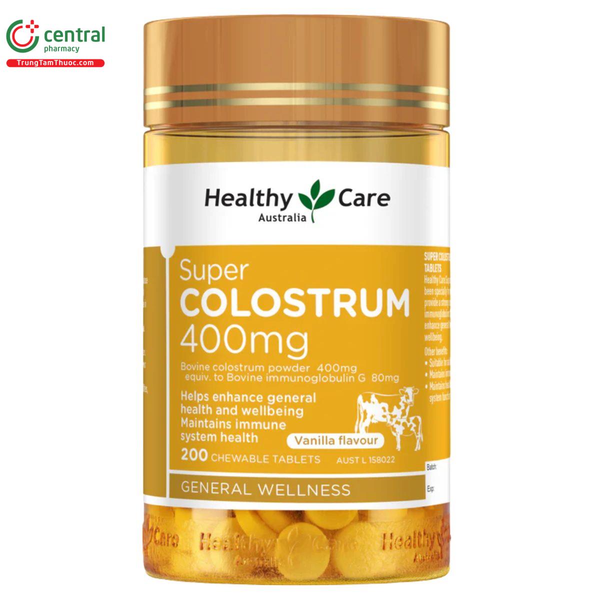 healthy care super colostrum 400mg H3221