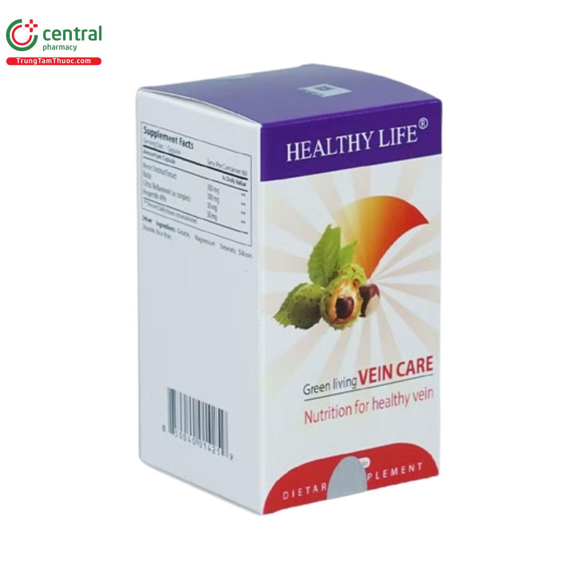 healthy life green living vein care 3 D1172