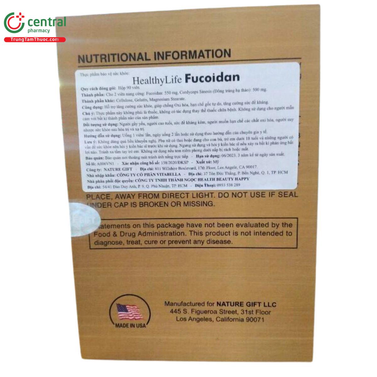 healthylife fucoidan 4 L4006