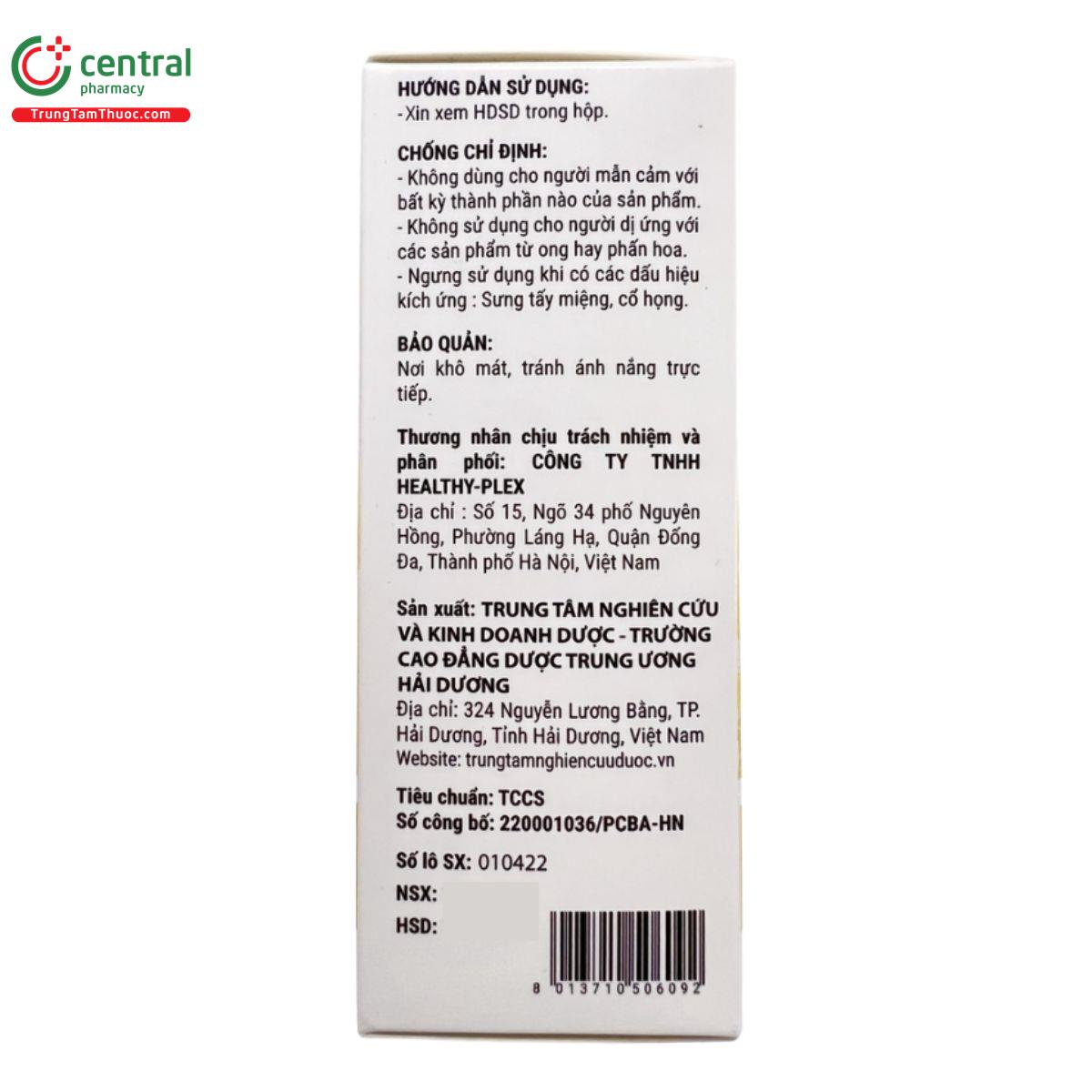 healthyplex propolis 4 G2503