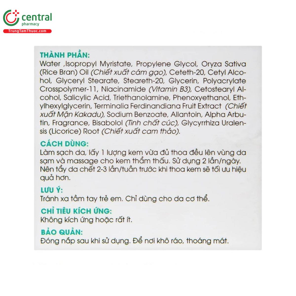 hebe effective whitening cream 8 B0675