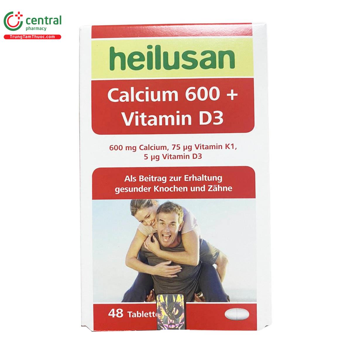 heilusan calcium 600 vitamin d3 7 G2713