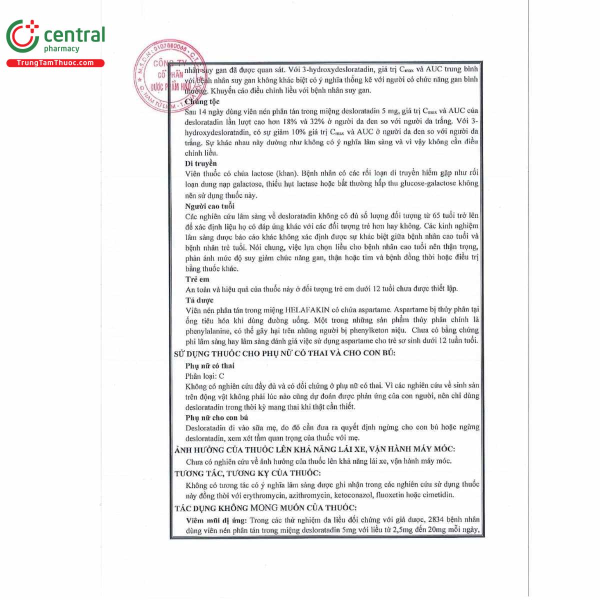 helafakin 5mg 4 K4416