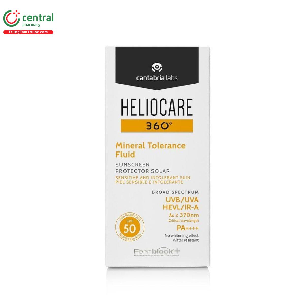 heliocare 360 mineral tolerance fluid spf 50 3 T8647