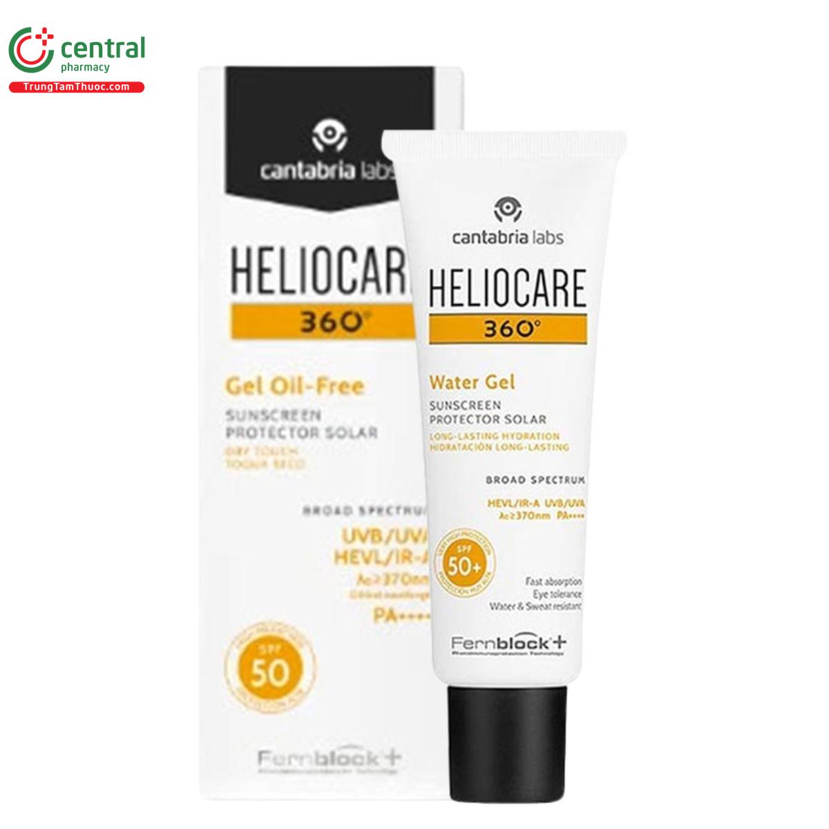 heliocare 360 water gel spf 50 1 M5836