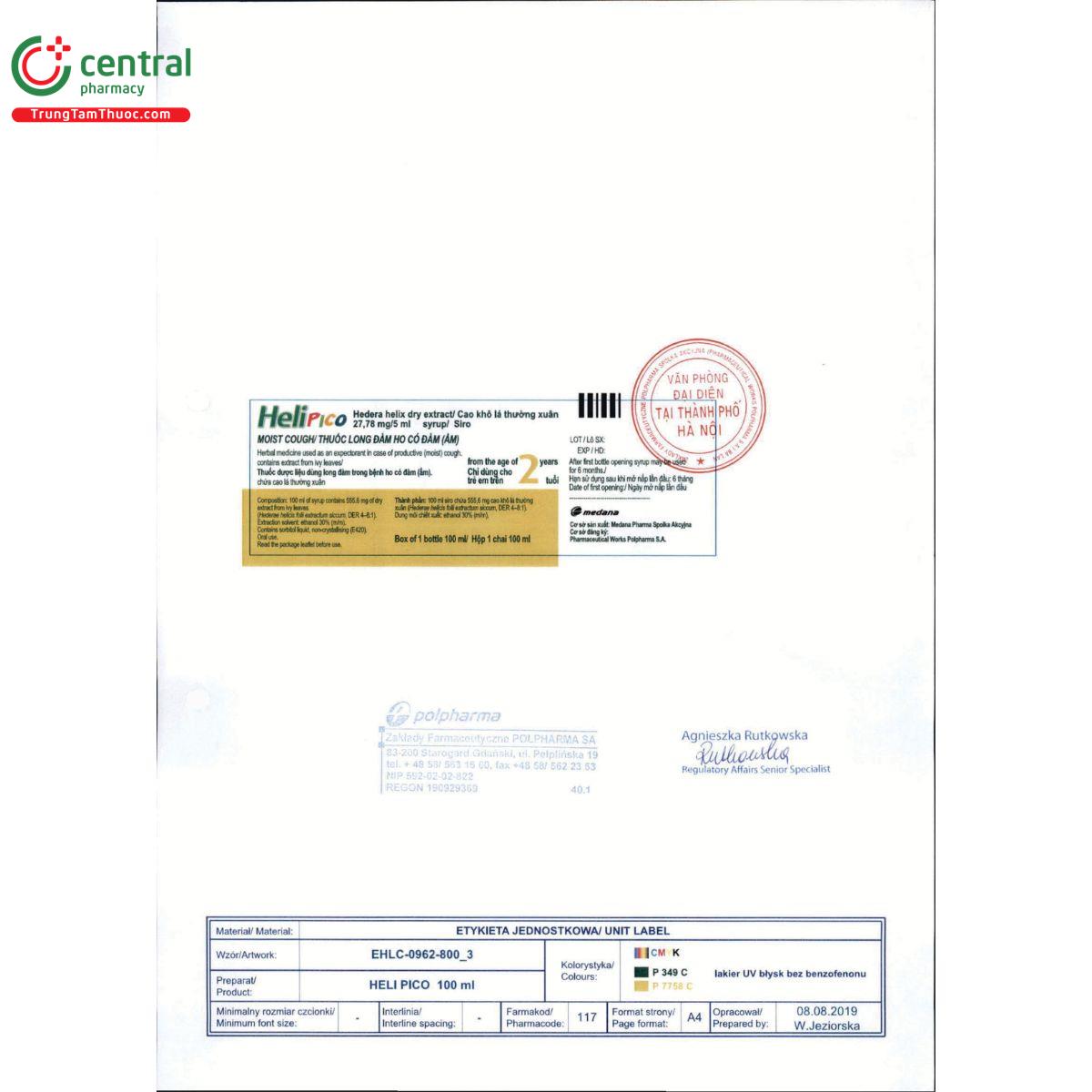 helipico 27 78mg 5ml U8772