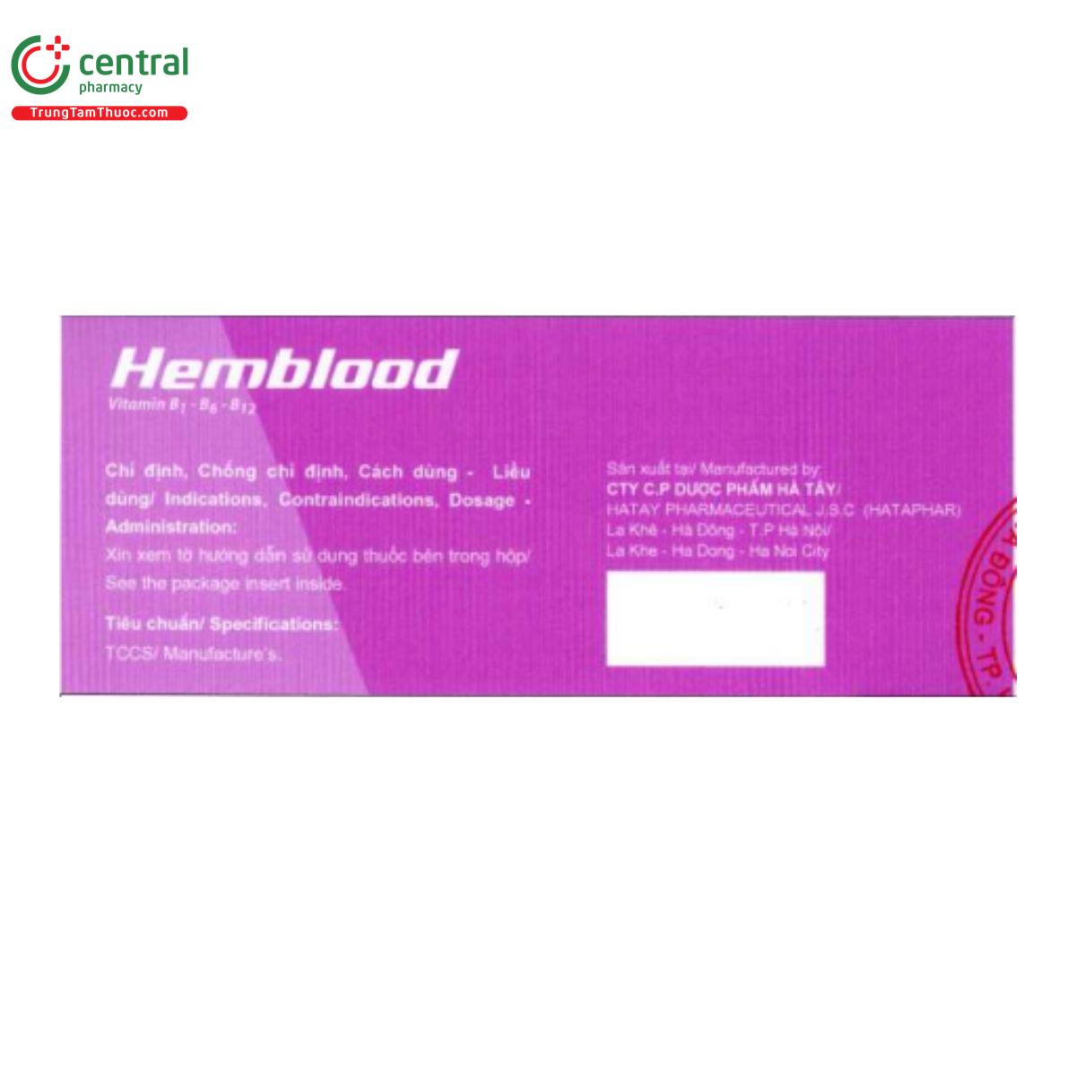 hemblood 3 B0535 hemblood 3 B0535