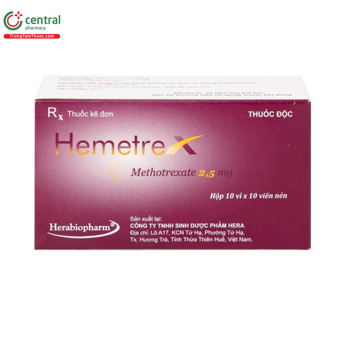 hemetrex 25mg 2 C1760