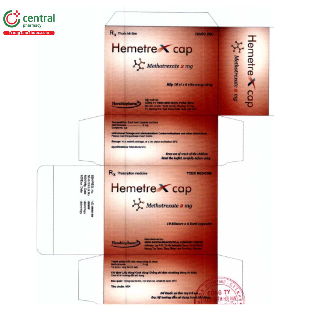 hemetrex cap 2 V8572 hemetrex cap 2 V8572