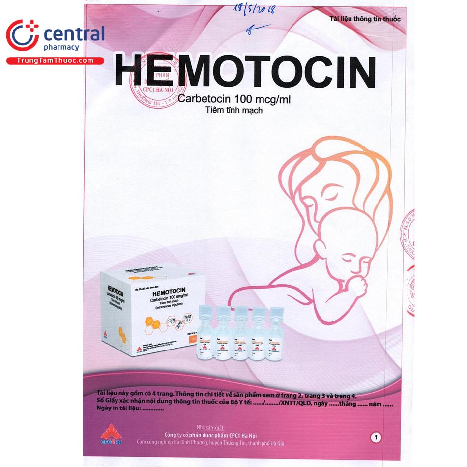 hemotocin 100mcg ml 4 T8633