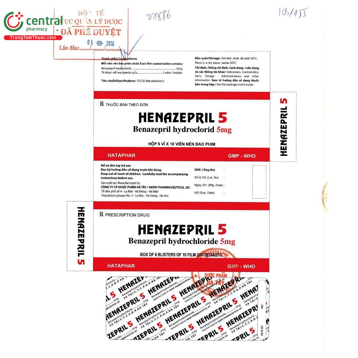 henazepril 5 3 G2755