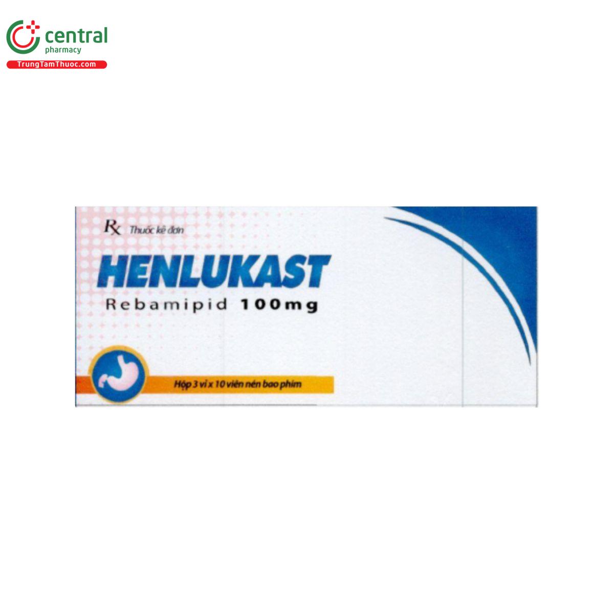 henlukast 100mg 1 N5258 henlukast 100mg 1 N5258