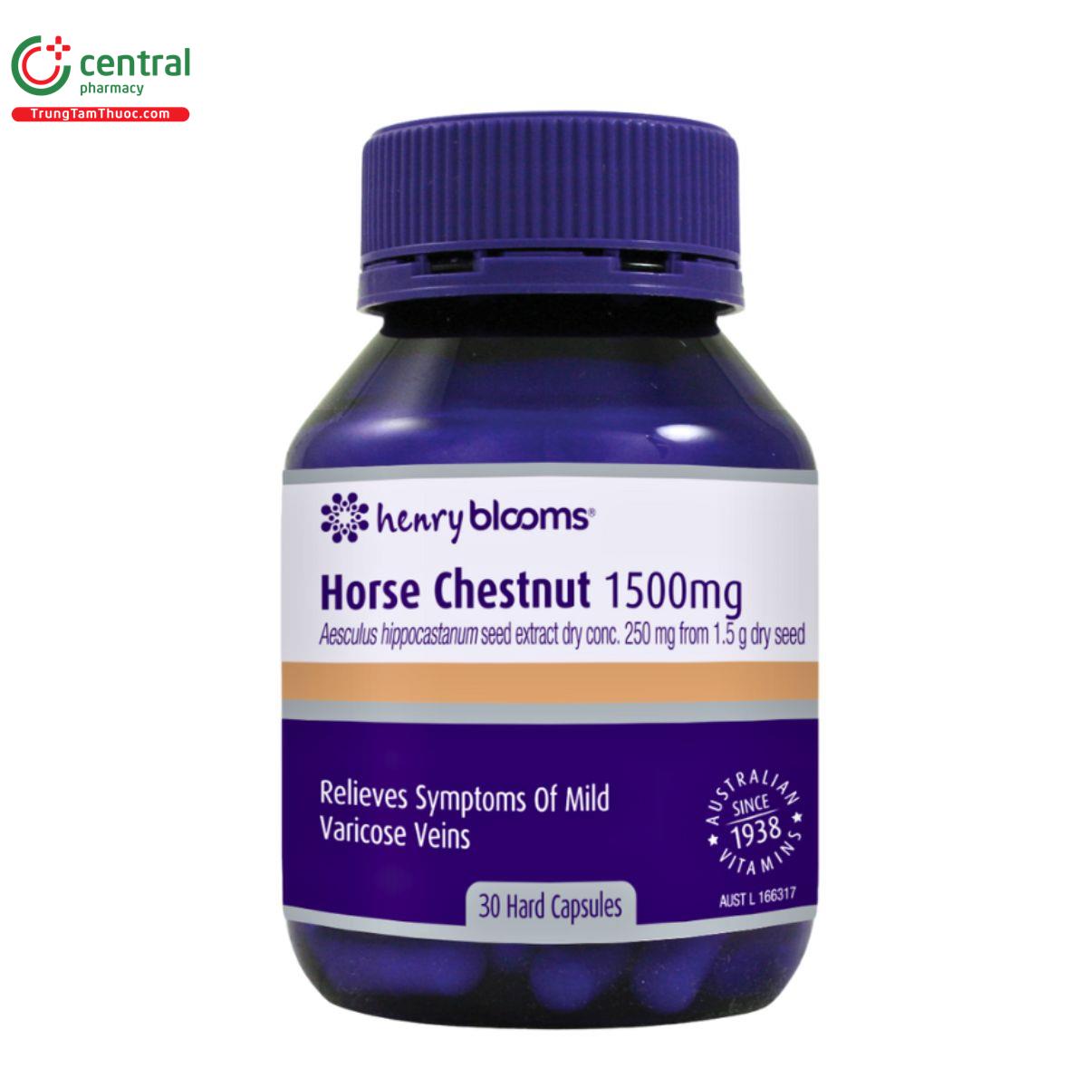 henry blooms horse chestnut 1500mg 10 F2110