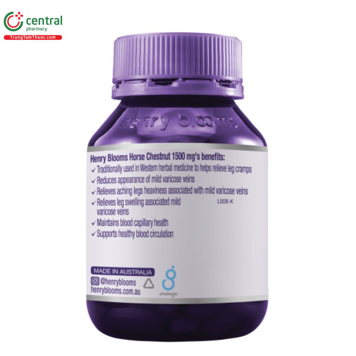 henry blooms horse chestnut 1500mg 11 D1132