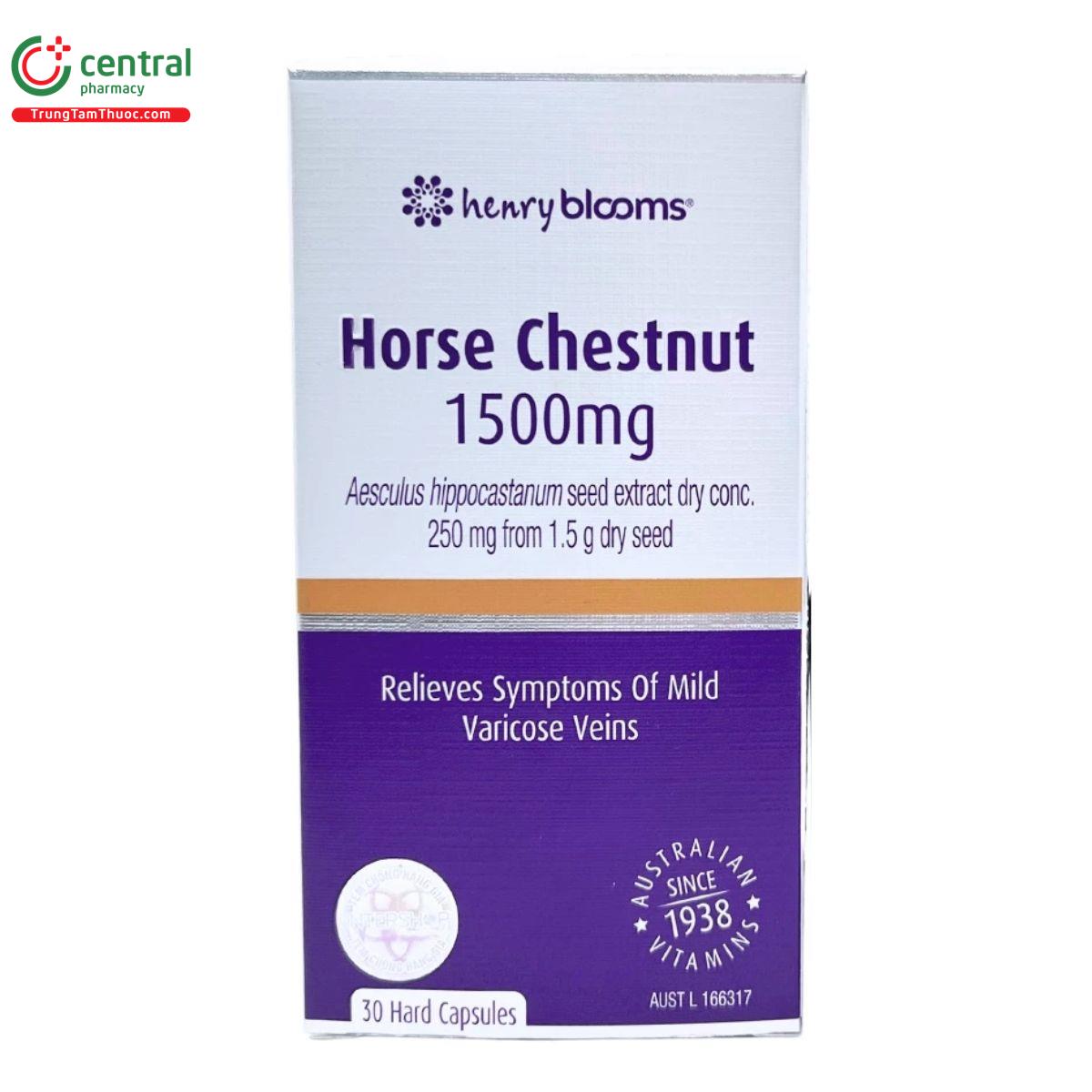 henry blooms horse chestnut 1500mg 3 U8704