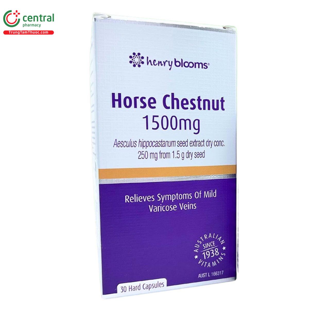 henry blooms horse chestnut 1500mg 5 M5177