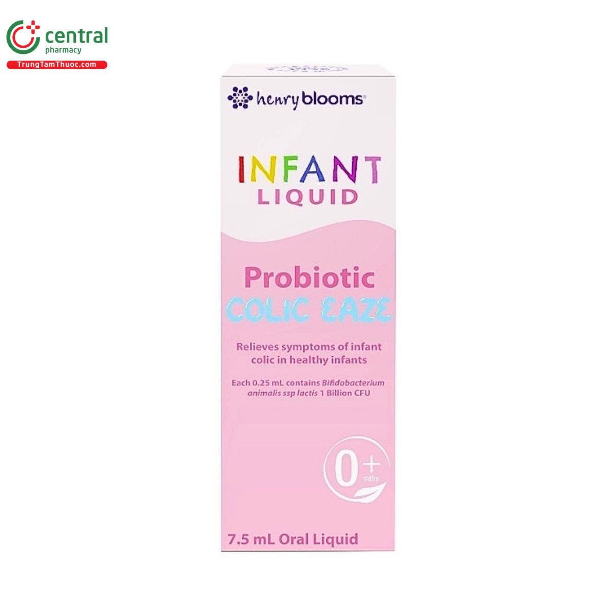 henry blooms infant liquid probiotic colic eaze 3 R6612
