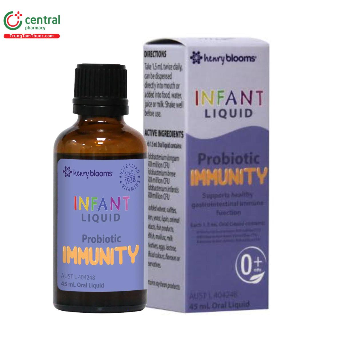 henry blooms infant liquid probiotic immunity 2 N5033 henry blooms infant liquid probiotic immunity 2 N5033