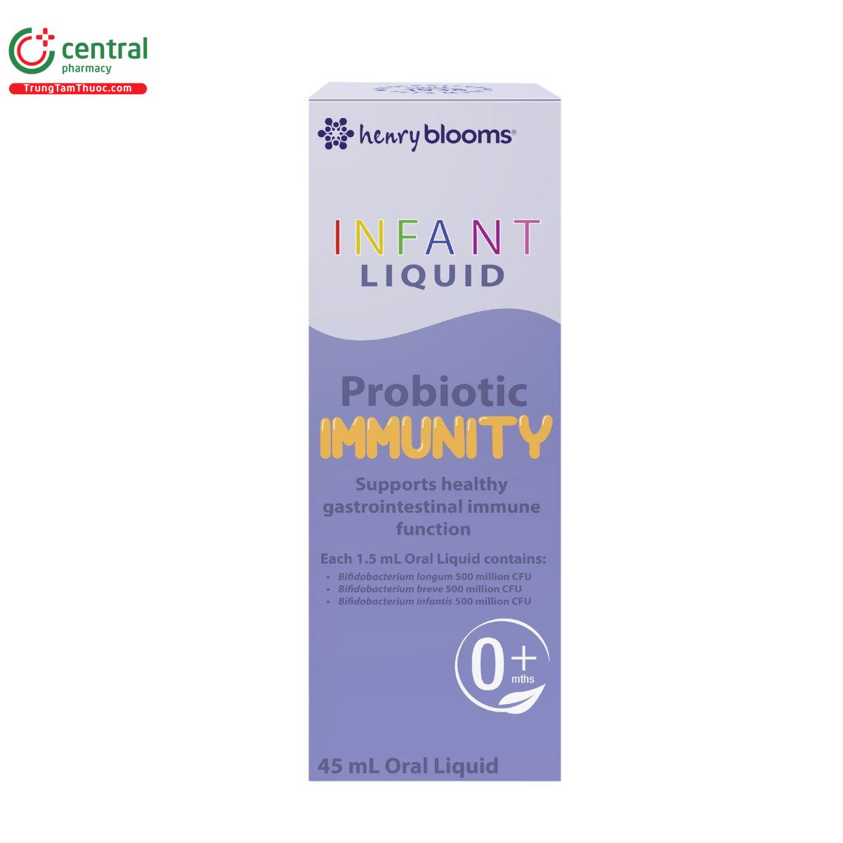 henry blooms infant liquid probiotic immunity 3 N5117 henry blooms infant liquid probiotic immunity 3 N5117