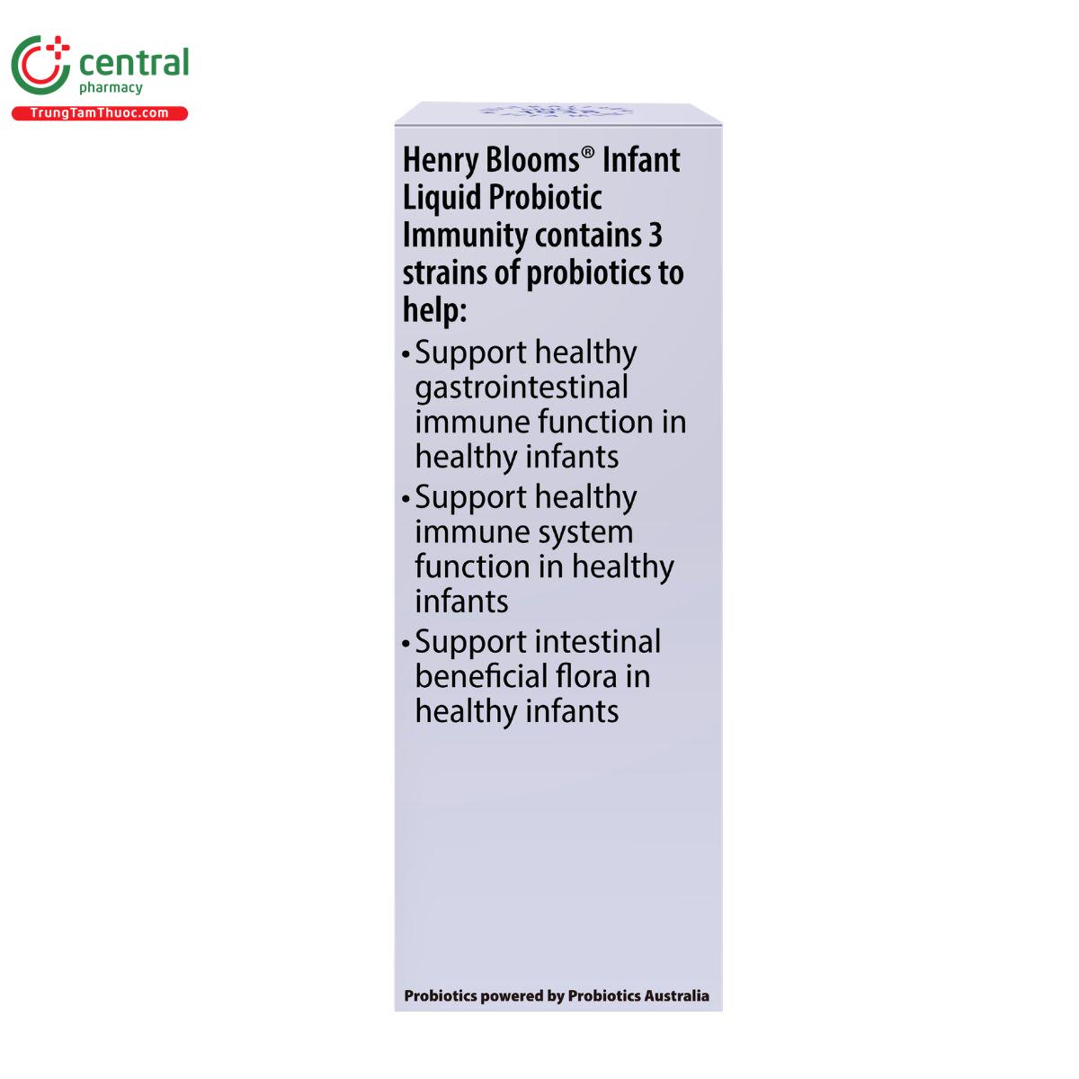 henry blooms infant liquid probiotic immunity 6 I3560 henry blooms infant liquid probiotic immunity 6 I3560
