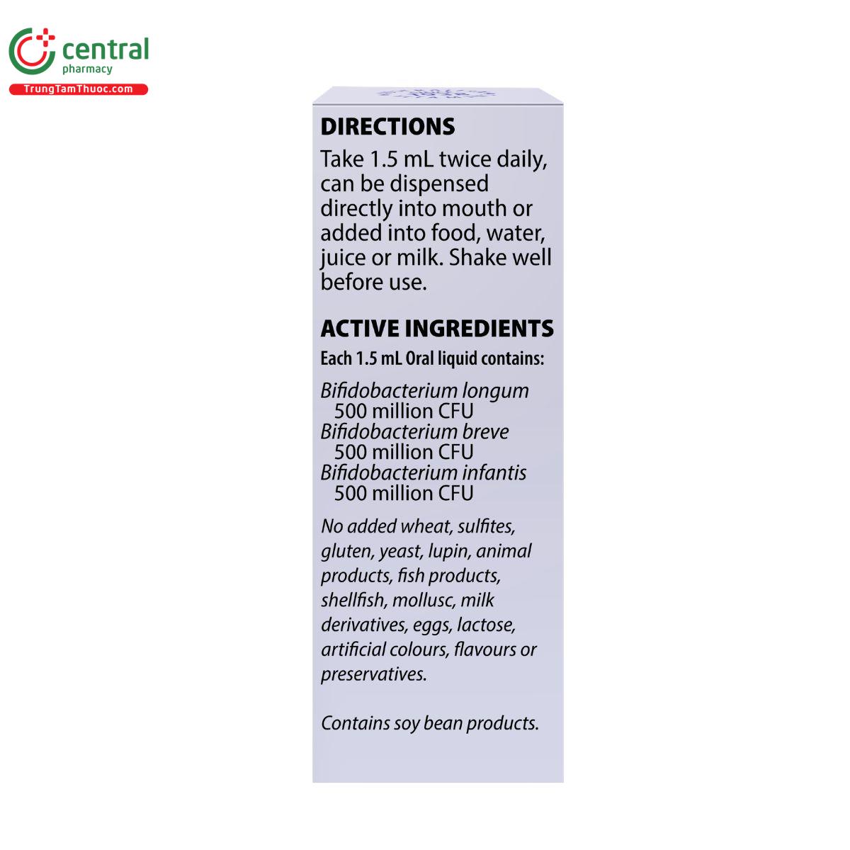 henry blooms infant liquid probiotic immunity 7 O6207 henry blooms infant liquid probiotic immunity 7 O6207