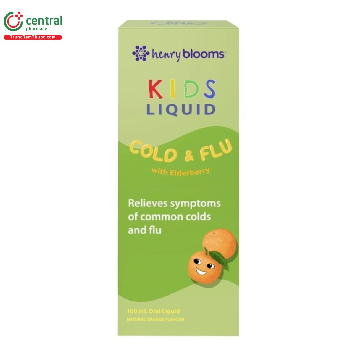 henry blooms kids liquid cold and flu 3 S7800