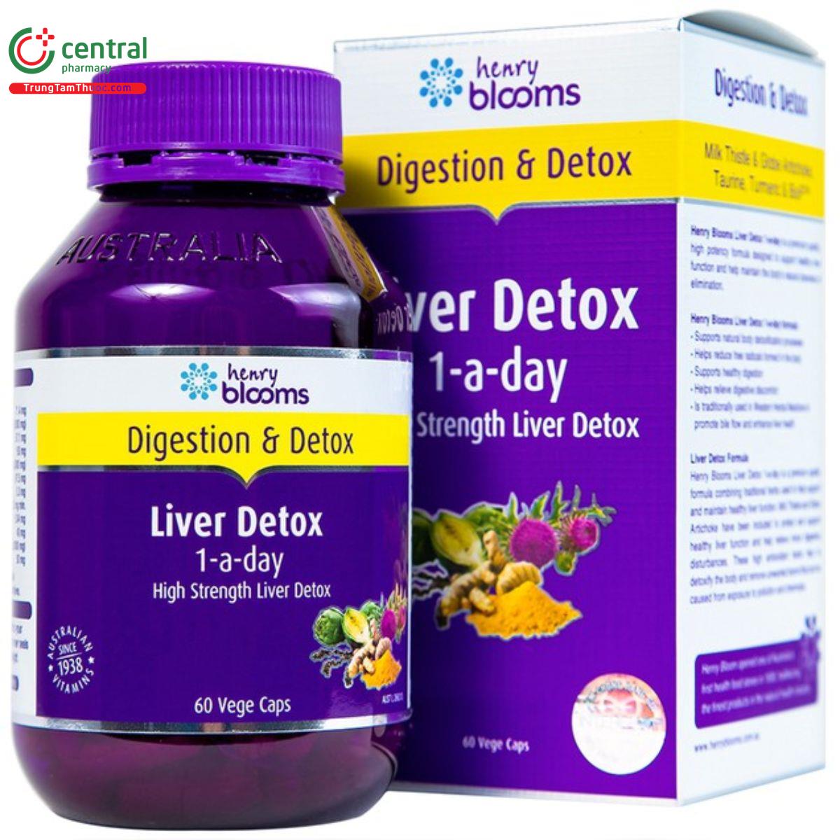 henry blooms liver detox 1 a day 10 H3467