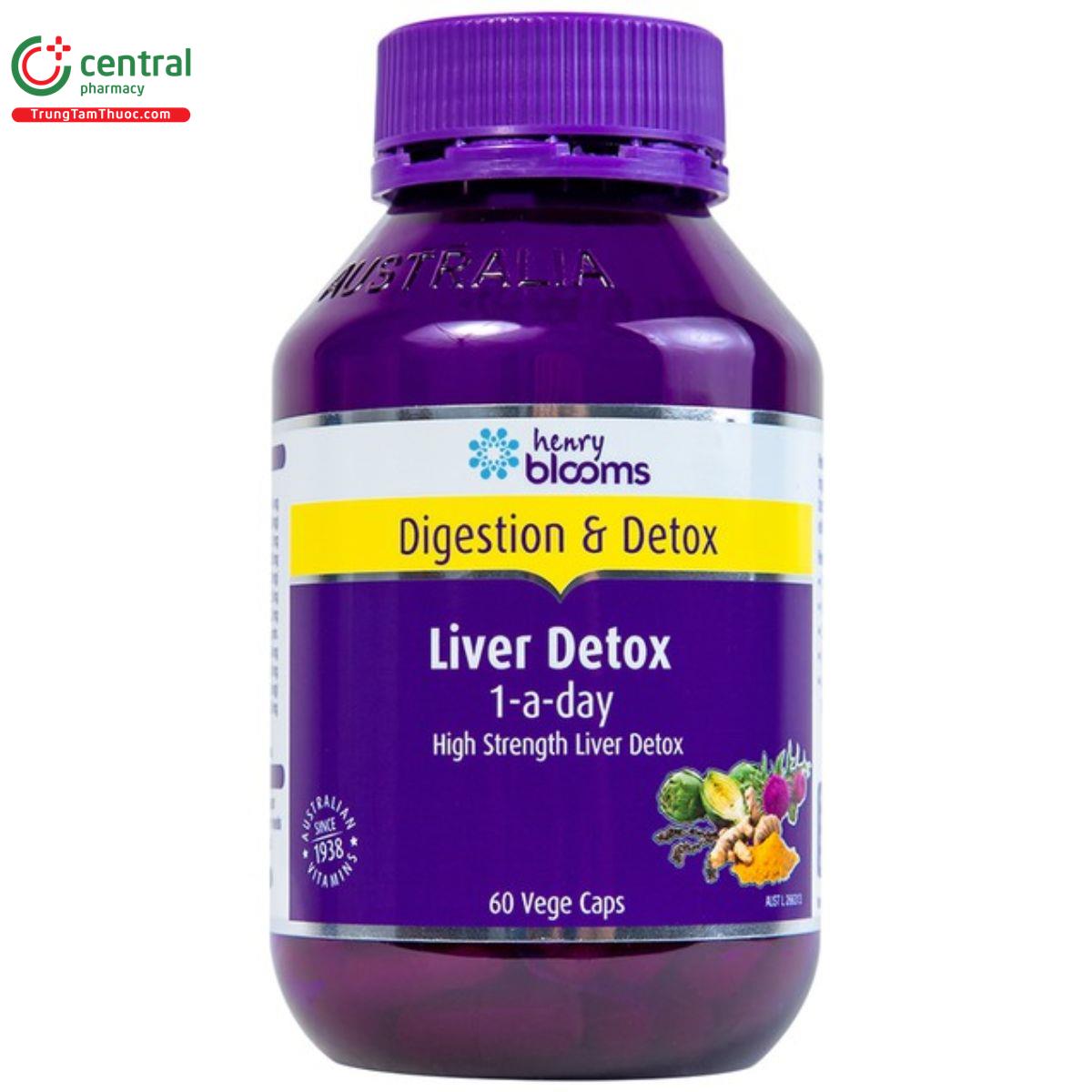 henry blooms liver detox 1 a day 4 I3554