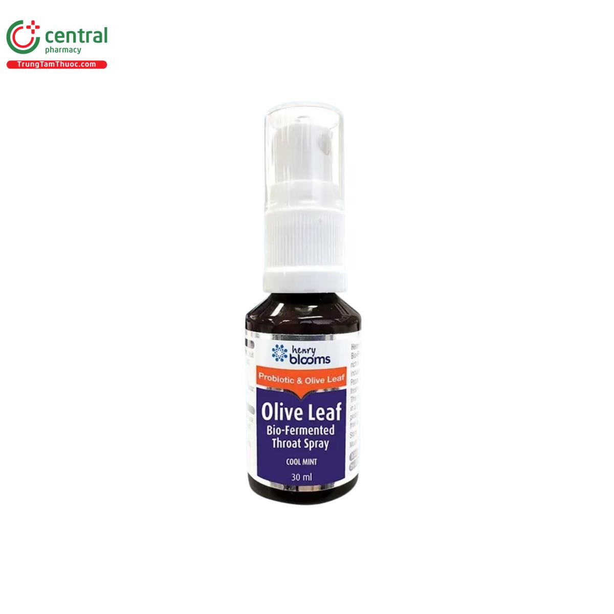 henry blooms olive leaf bio fermented throat spray 3 B0153