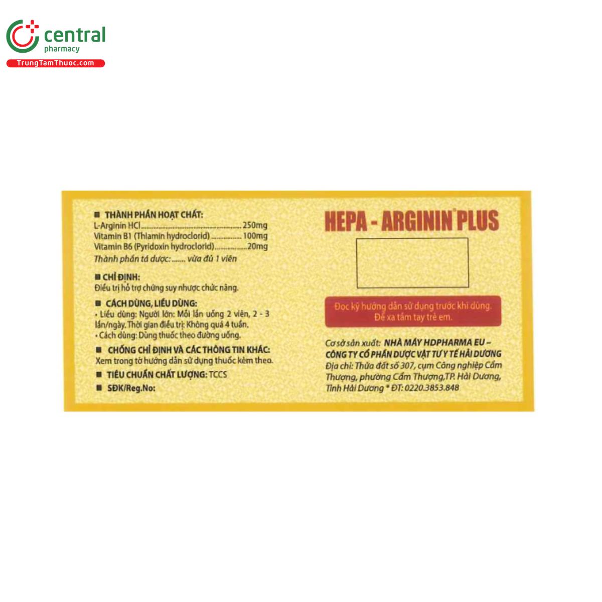 hepa arginin plus 2 H3668