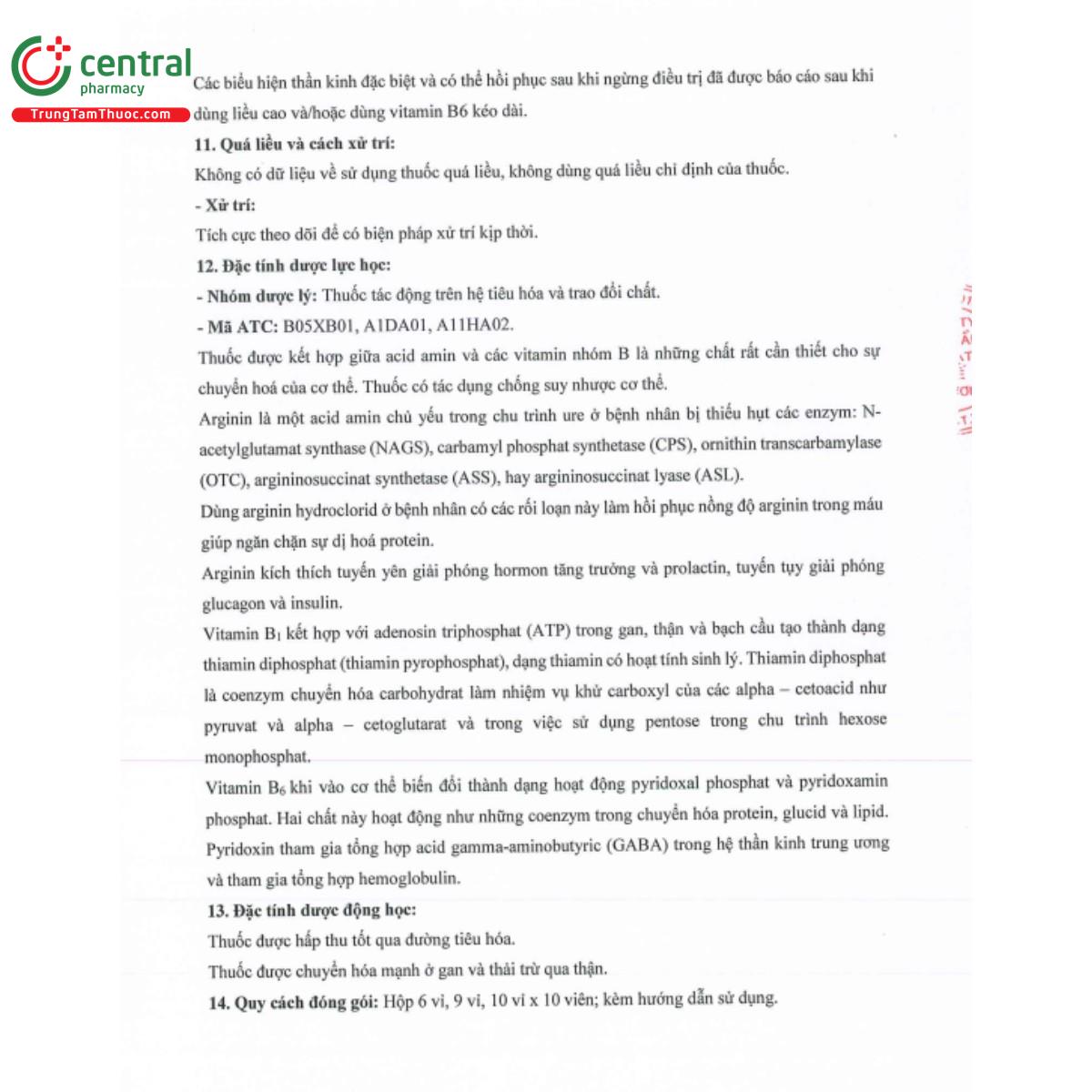 hepa arginin plus 7 B0128