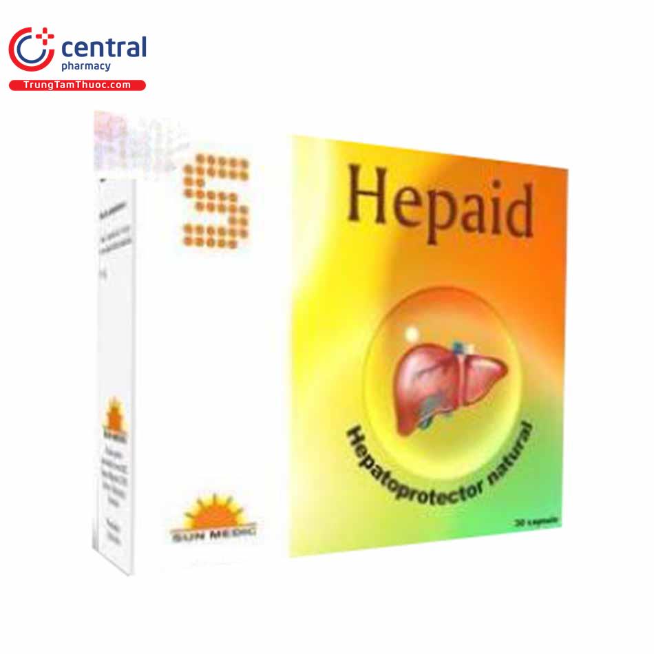 [CHÍNH HÃNG] Thuốc Hepaid Sun Medic - Bảo vệ tế bào gan hiệu quả