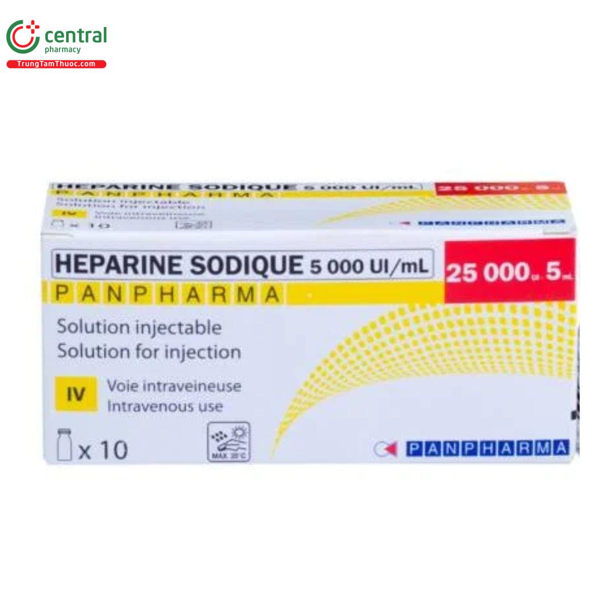 heparine sodique 5000uiml panpharma 2 S7838
