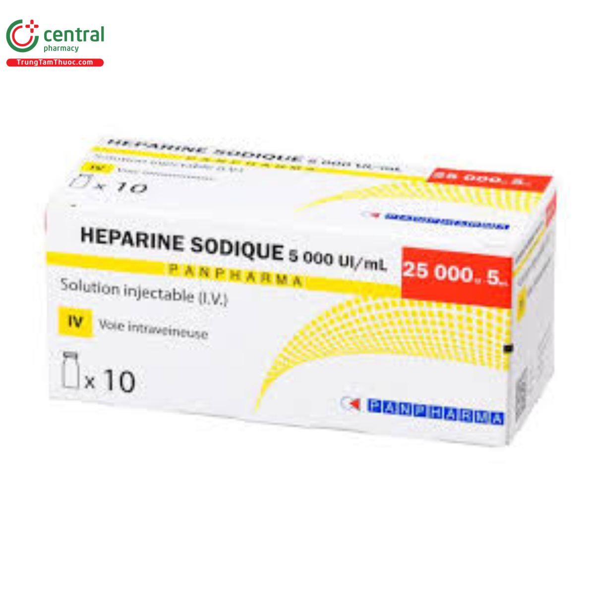 heparine sodique 5000uiml panpharma 3 P6864
