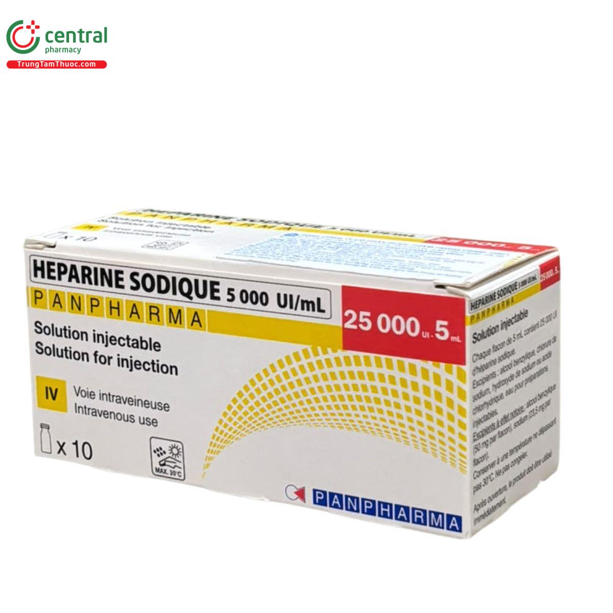 heparine sodique 5000uiml panpharma 4 U8023 heparine sodique 5000uiml panpharma 4 U8023