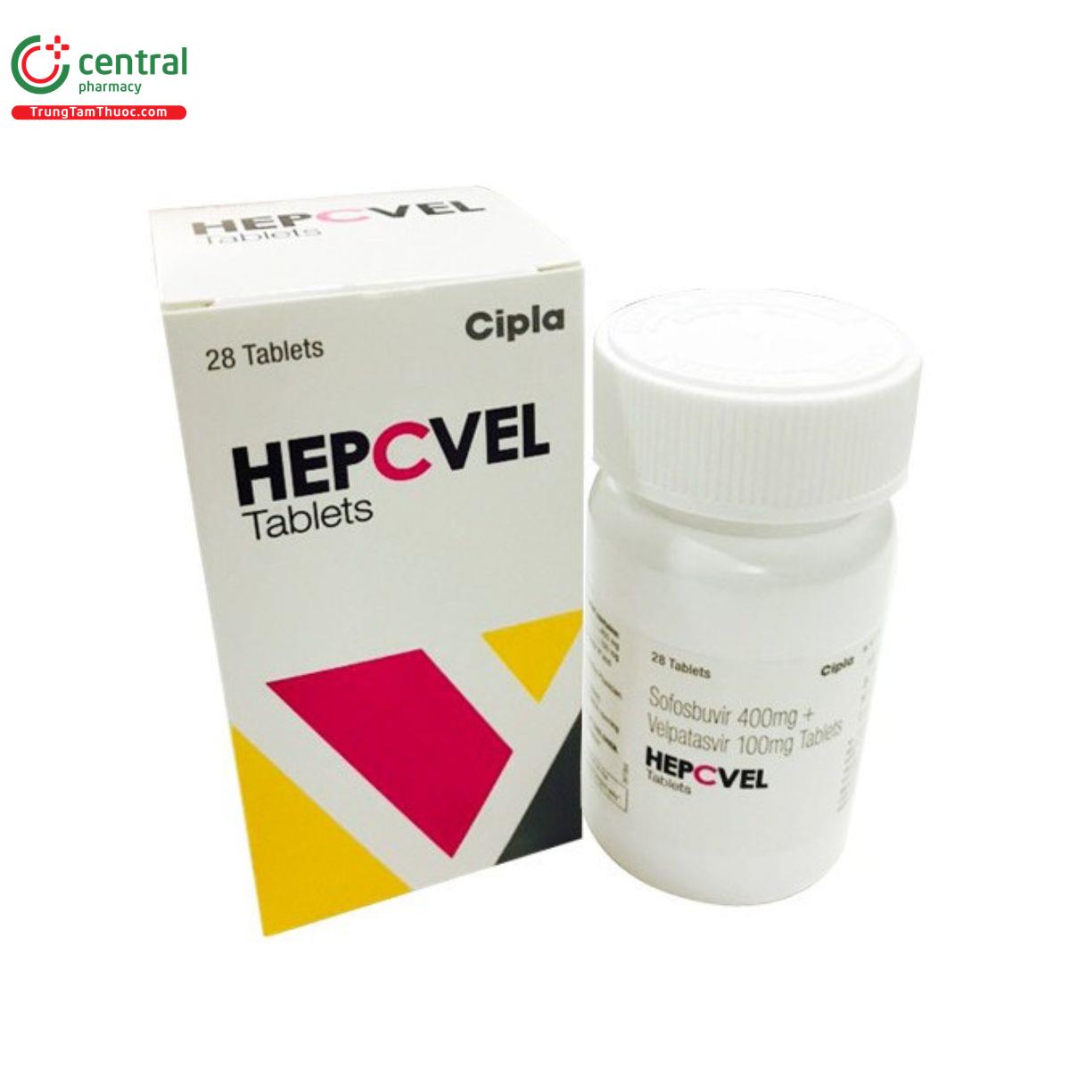 hepcvel tablets 400mg 100mg 2 O5506