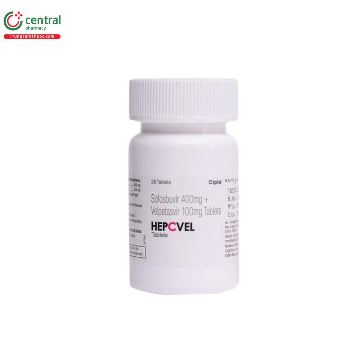 hepcvel tablets 400mg 100mg 8 F2573