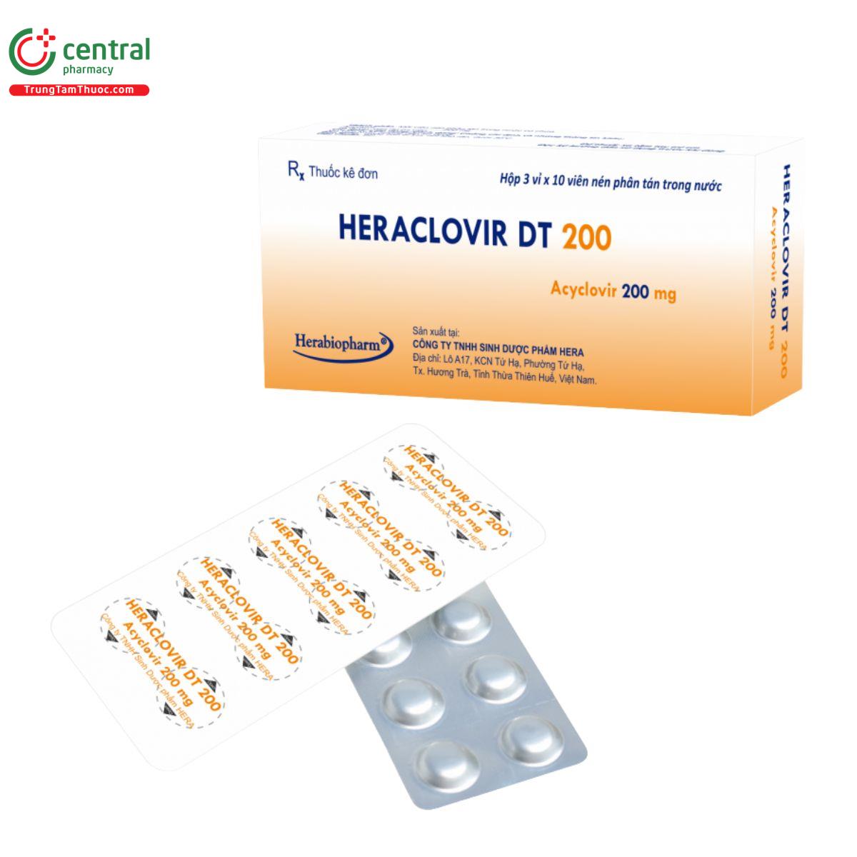 heraclovir dt 200mg 2 B0453 heraclovir dt 200mg 2 B0453