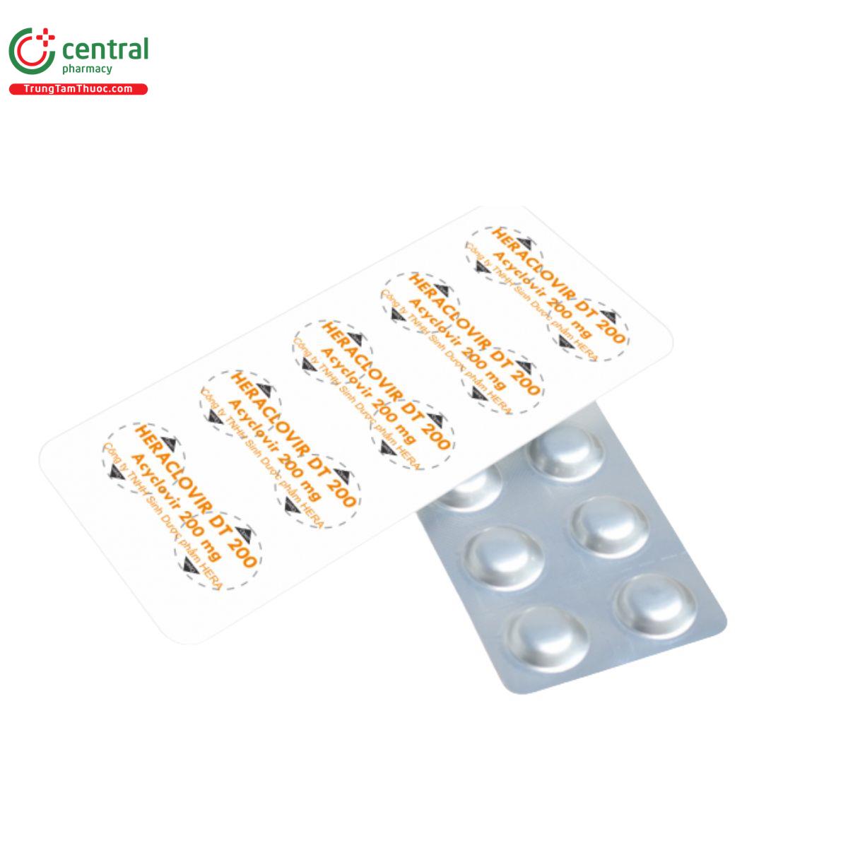 heraclovir dt 200mg 4 T8803 heraclovir dt 200mg 4 T8803