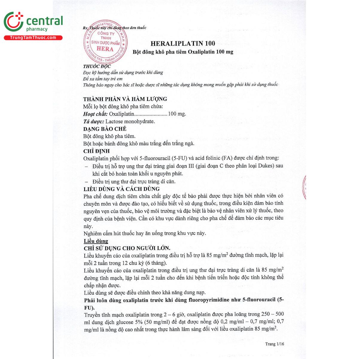 heraliplatin 100 3 D1368